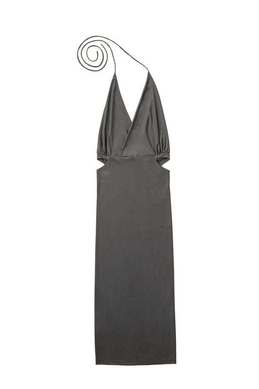 MONOLITH DRESS GRAPHITE