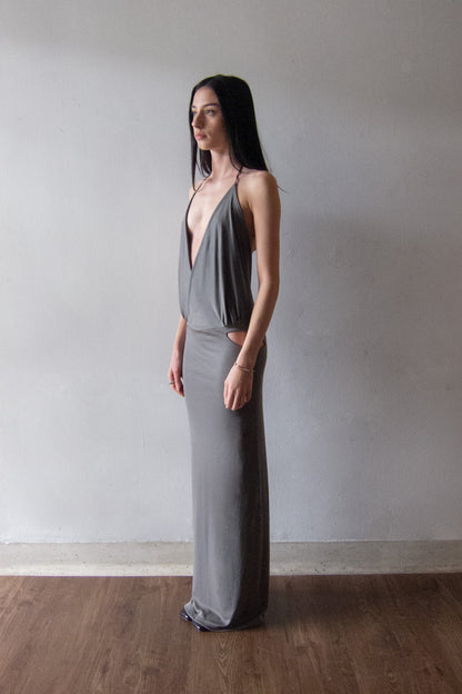 MONOLITH DRESS GRAPHITE